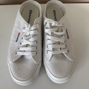 Women’s superga backless shoe